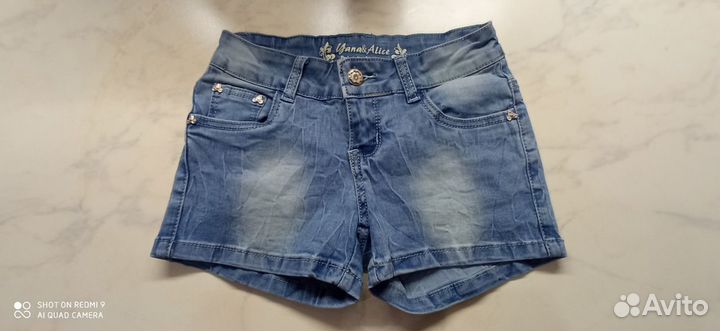 Новые джинс.шорты,куртка на 9-12лет