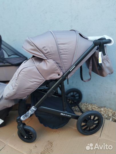 Коляска 3 в 1 для новорожденных/ новые