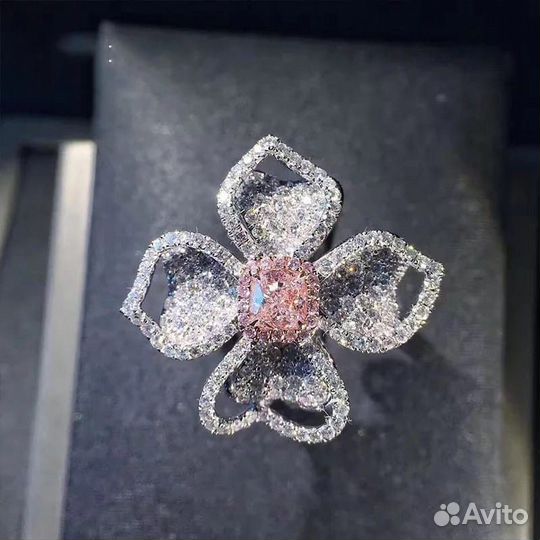 Кольцо серебро 925