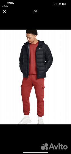 Пуховик under armour Legend Down Hooded jacket
