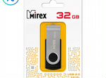 Флеш диск 32GB Mirex Swivel USB 2.0 Black