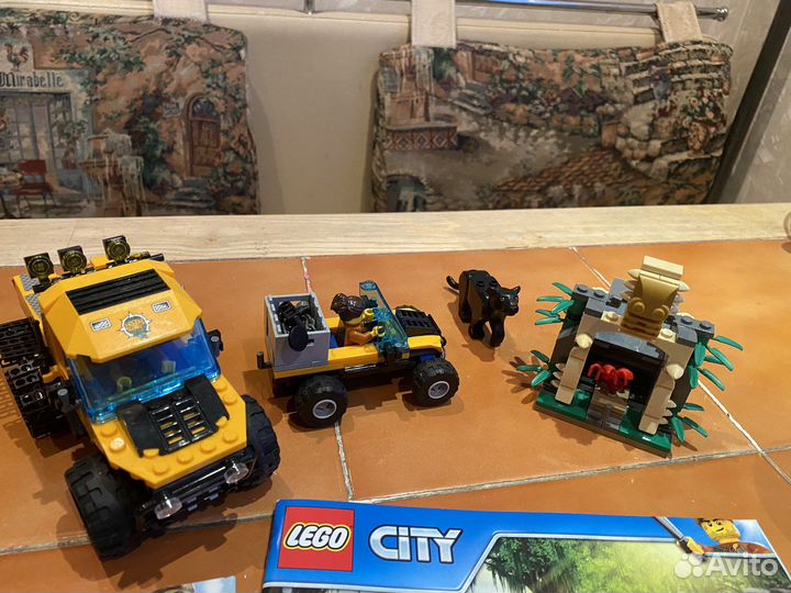 Lego City внедоржник на гусенице, квадроцикл