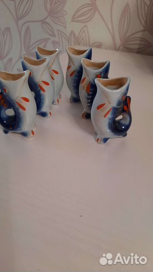 Набор для вина рыбки СССР