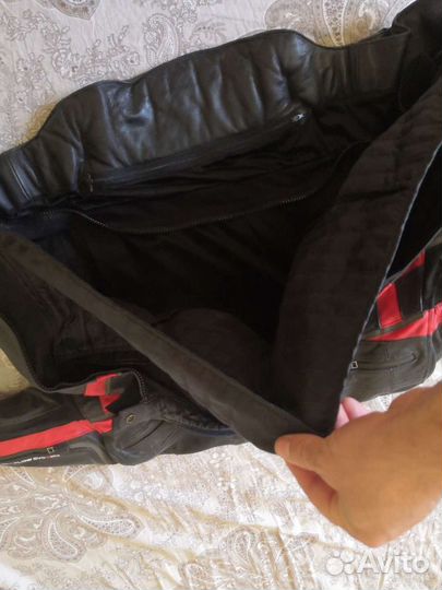 Мотокуртка кожаная мужская iXS