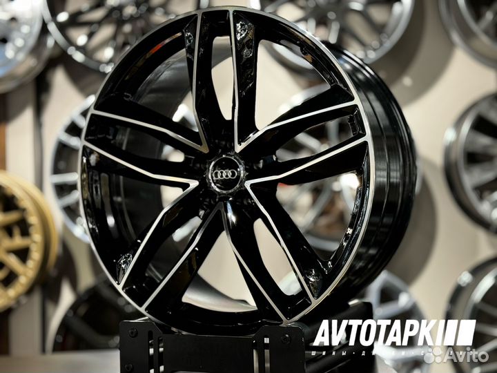 Диски Audi RS6 R21 5x112 Q7 A6 A7 A8 black pol