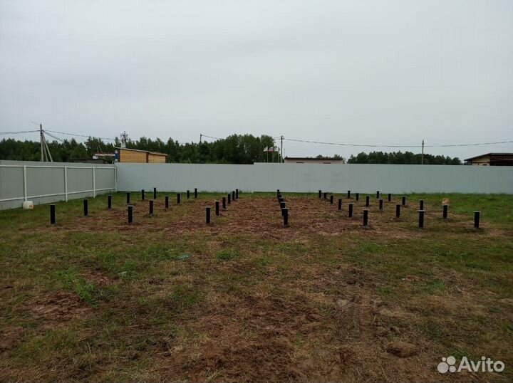 Винтовые сваи / Фундамент под ключ