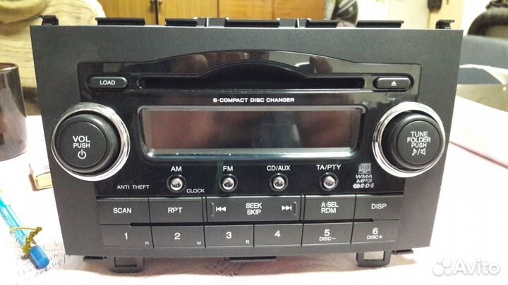 Магнитолла с xonda CR-V 2008 года