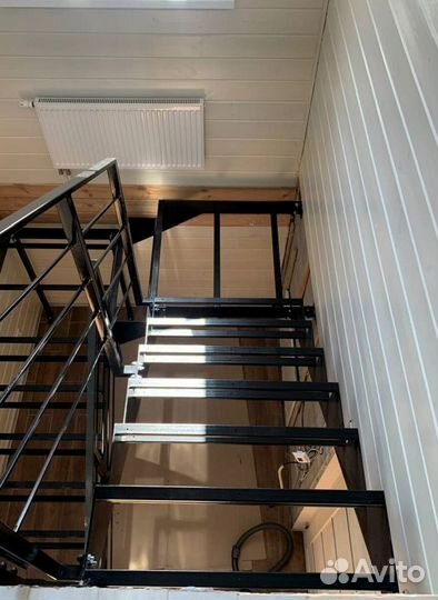 Лестница в стиле лофт