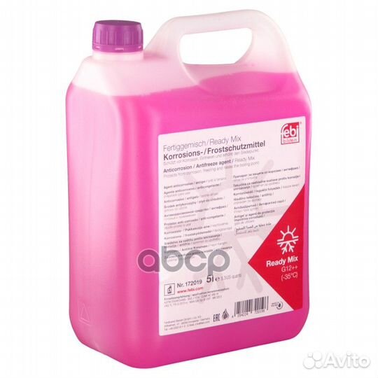 Антифриз Febi фиолетовый -35c G12++ 5л. 172019