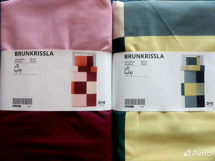 Постельное белье IKEA 150x200, 200х200