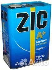 Масло ZIC A+ 10W40 4 литра полусинтетика