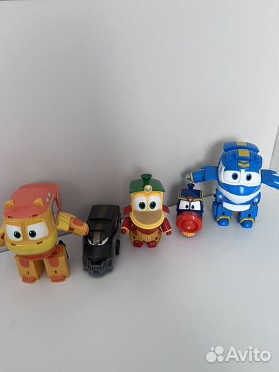 Роботы поезда трансформеры