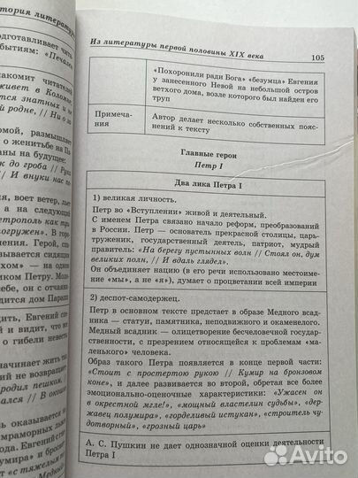 Литература в схемах и таблицах Е.А.Титаренко