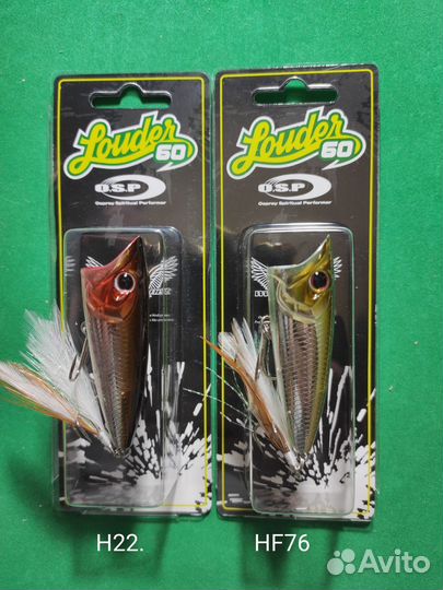 Воблеры OSP Louder 60 (попперы)