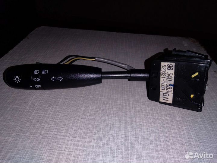 Подрулевой переключатель шевроле авео т250