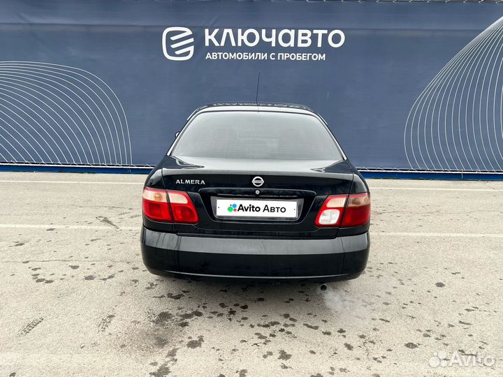 Nissan Almera 1.5 МТ, 2005, 417 578 км