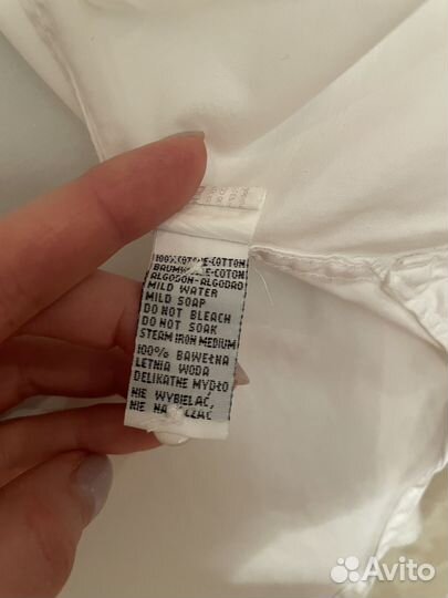 Рубашка albione белая 42