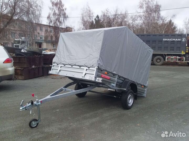 Прицеп мзса 817712.022 (3.1 на 1.5м.) с тентом