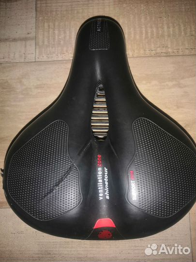 Седло для велосипеда мягкое