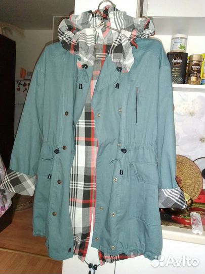 Ветровка/парка, 50/54, хлопок