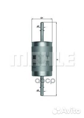 Фильтр топливный kl181 Mahle/Knecht
