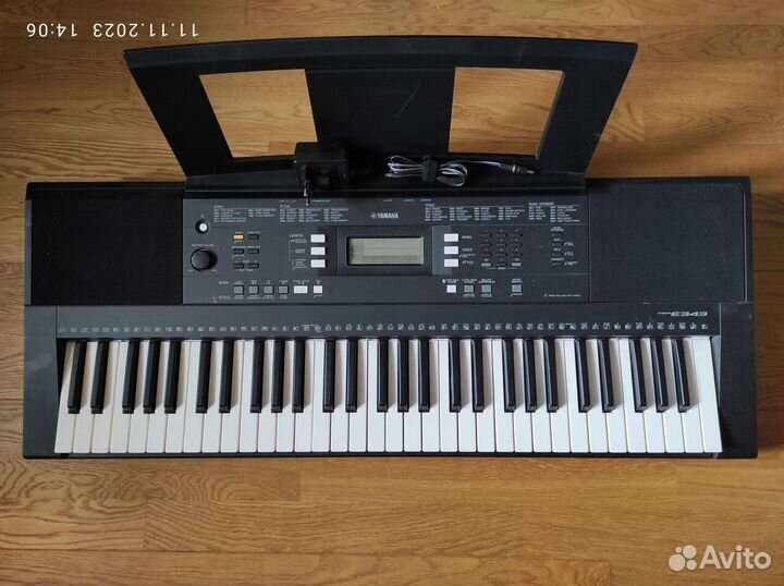 Синтезатор Yamaha PSR-E343