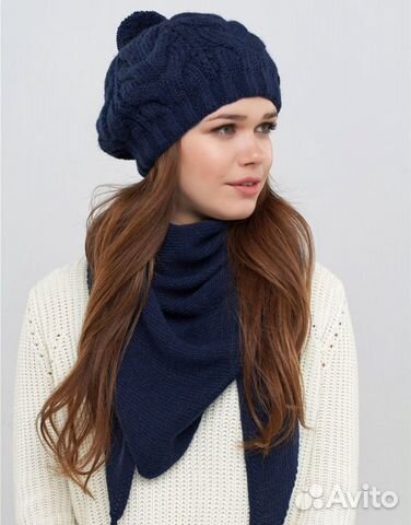 Комплект (берет и косынка)