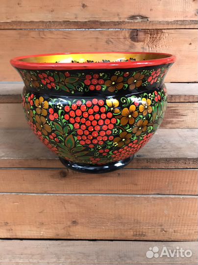 Чашка деревянная (берево липа ) с роспистю