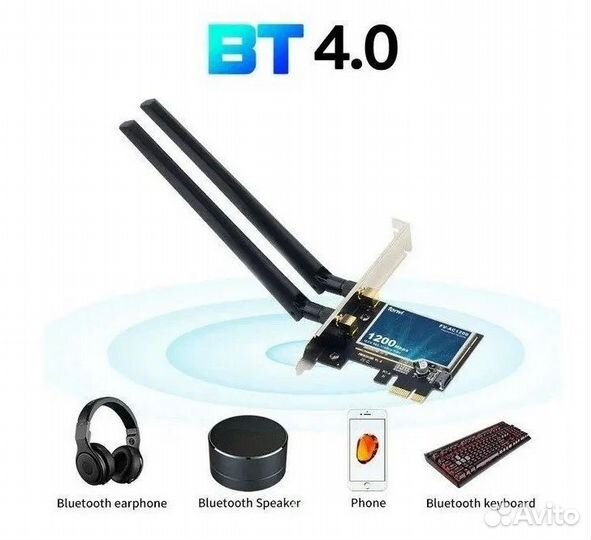 Wi-Fi-адаптер 1200 Мбит / Bluetooth 4.0