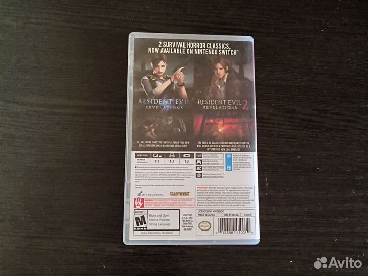 Resident evil revelations switch