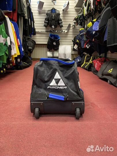 Баул хоккейный на колесах Fischer Player JR