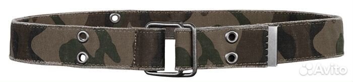 Canvas pants belt