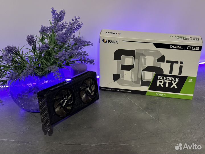 Видеокарта RTX 3060 Ti Palit Dual 8GB