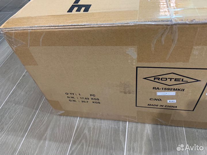 Усилитель интегральный rotel RA-1592 mkii Silver