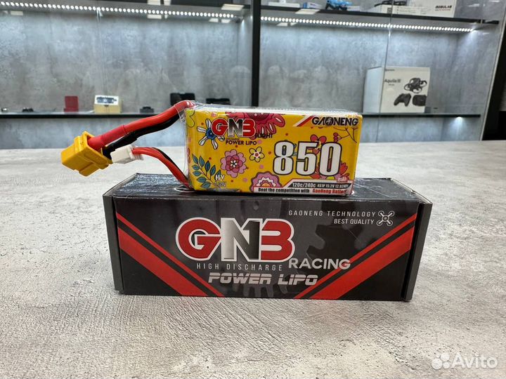 FPV аккумулятор GNB 850 mAh 4s 120c XT30