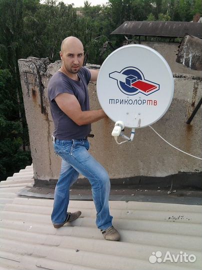 Мастер Триколор тв, настройка тарелки, 20тв канала