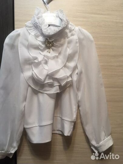 Блузка нарядная для школы