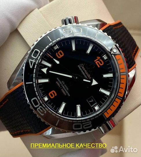 Премиальные мужские часы Omega с гарантией