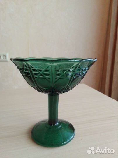 Ваза цветное стекло СССР