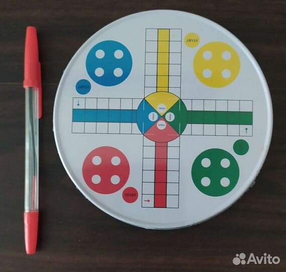 Магнитные шахты - шашки - нарды -лудо - 4 в 1