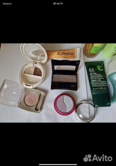 Косметика пакетом, сет косметики, пакет косметики