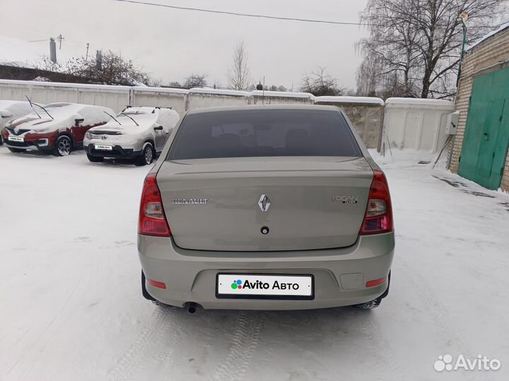 Renault Logan 1.4 МТ, 2012, 125 000 км