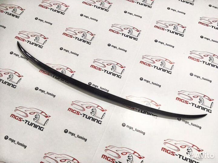 Спойлер BMW 5 series g30 M5 Style Карбон