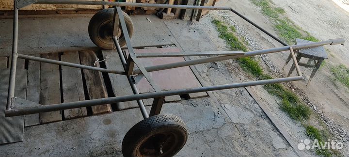 Прицеп для лодки - самодельный