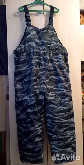 Комбинезон камуфляжный 6XL утеплённый
