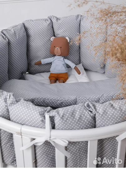 Бортики в детскую кроватку