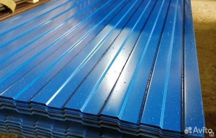 Профнастил С10A RAL 5005 сигнальный синий