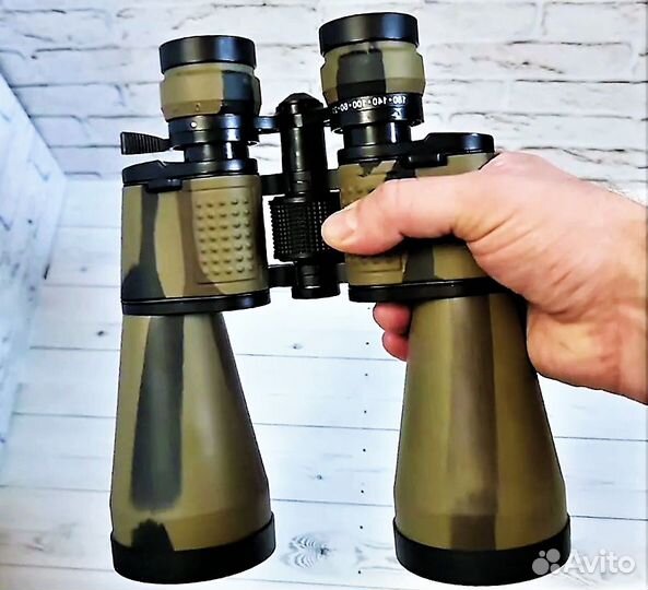 Мощный Бинокль 20-180x100 Zoom цвет Хаки