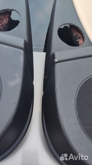 Обшивки дверей задние пежо 407