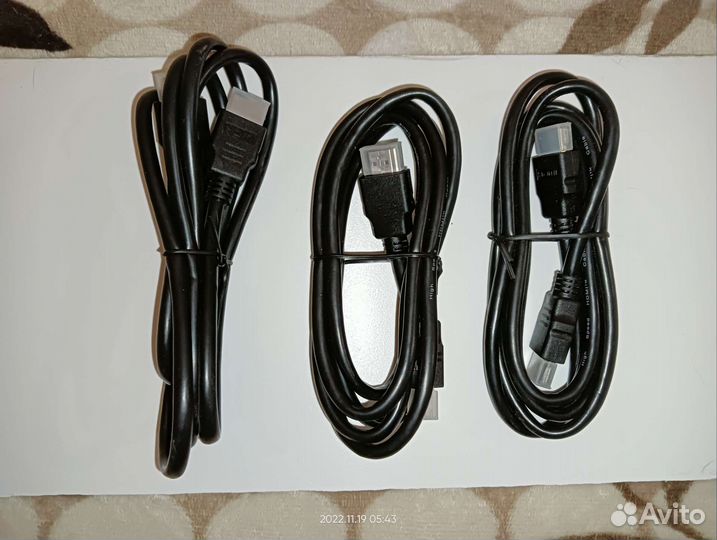 Кабеля hdmi.Vga и 3RCA